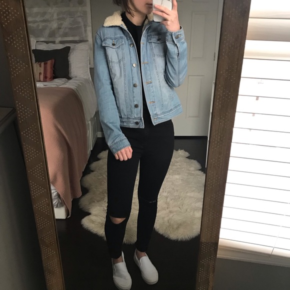 universal thread sherpa jacket